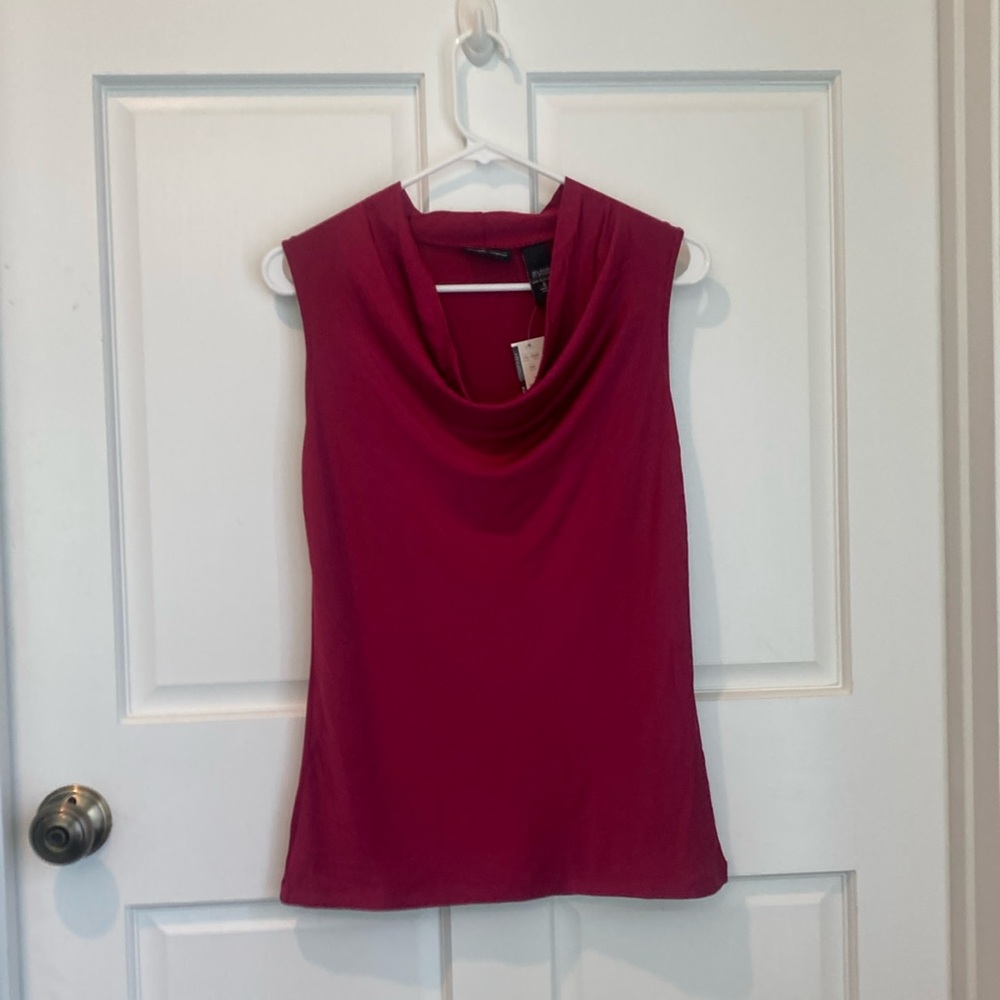 NWT New York and Company burgundy blouse